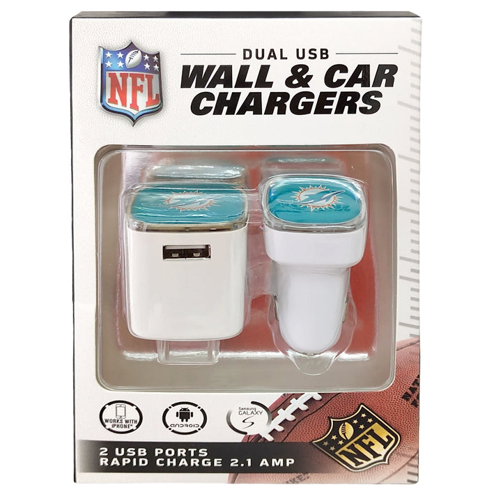 Cargador Miami Dolphins Wall Prime Brands
