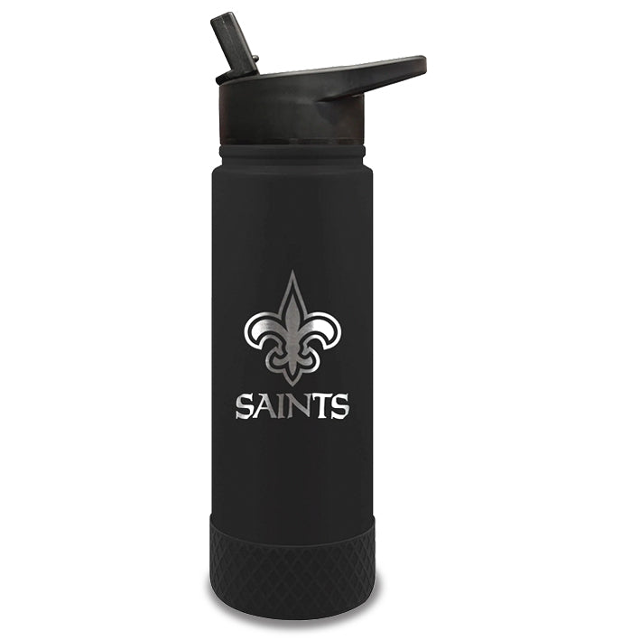 Termo New Orleans Saints Thirst Great American 24 oz Niño Negro