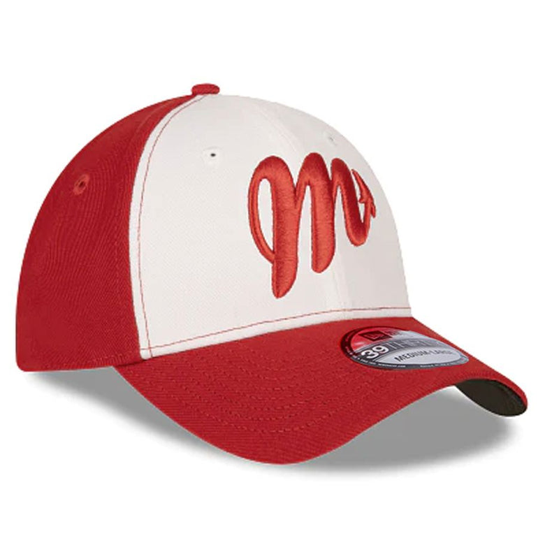 Gorra 39THIRTY Diablos New Era Blanco