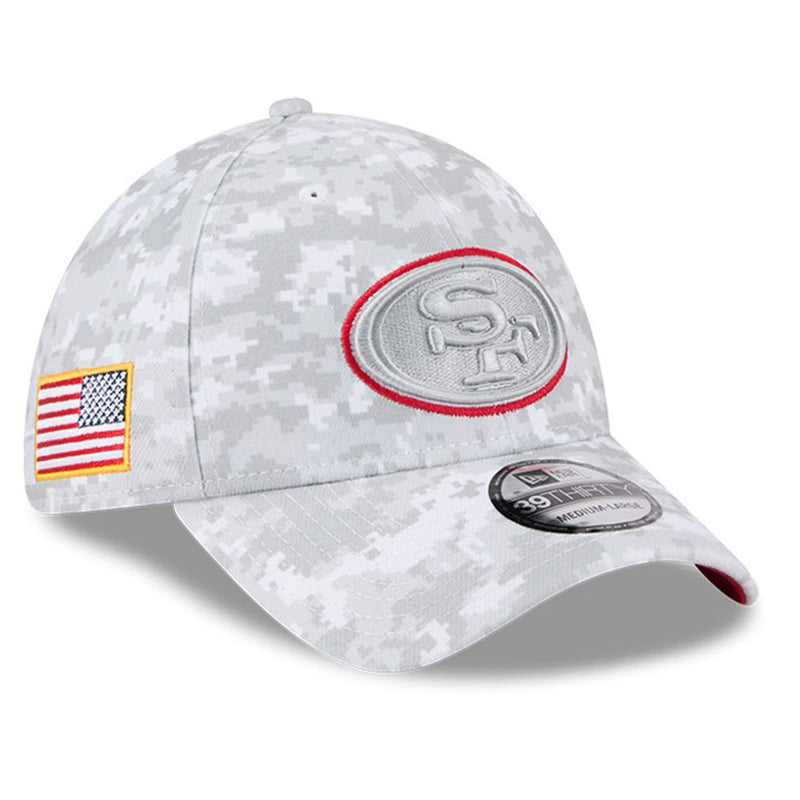 Gorra 39THIRTY San Francisco 49ers Salute to Service 2025 New Era