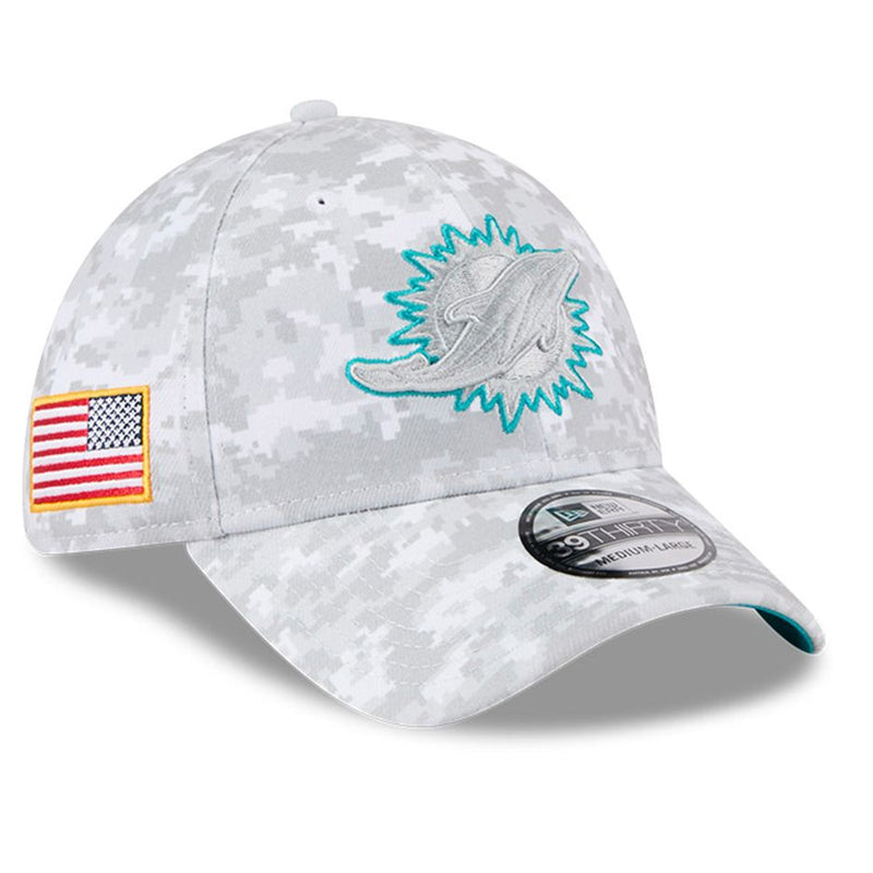 Gorra 39THIRTY Miami Dolphins Salute to Service 2025 New Era
