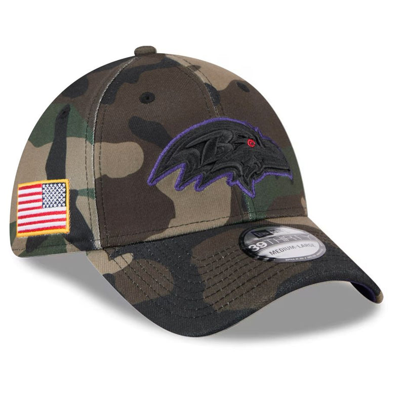 Gorra 39THIRTY Baltimore Ravens Salute to Service 2025 New Era