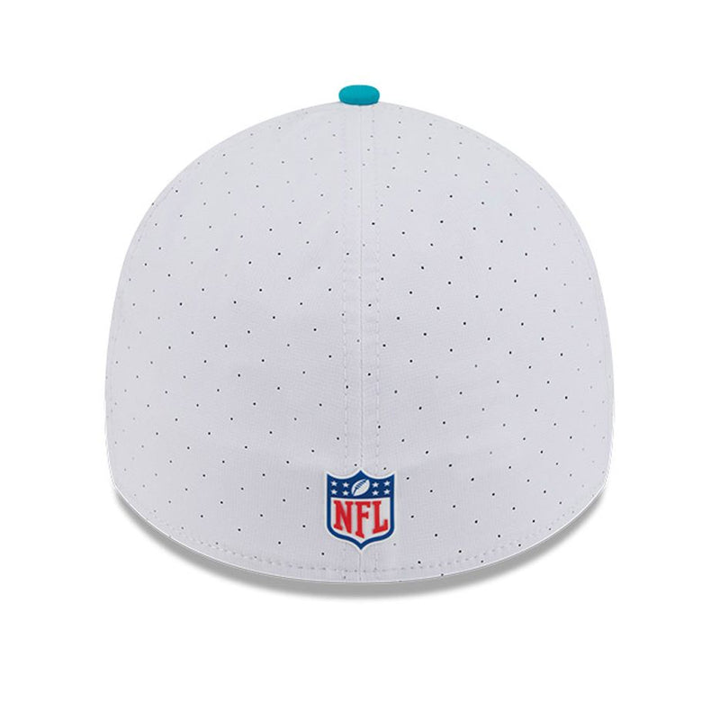 Gorra 39THIRTY Miami Dolphins Training 2025 New Era Blanco