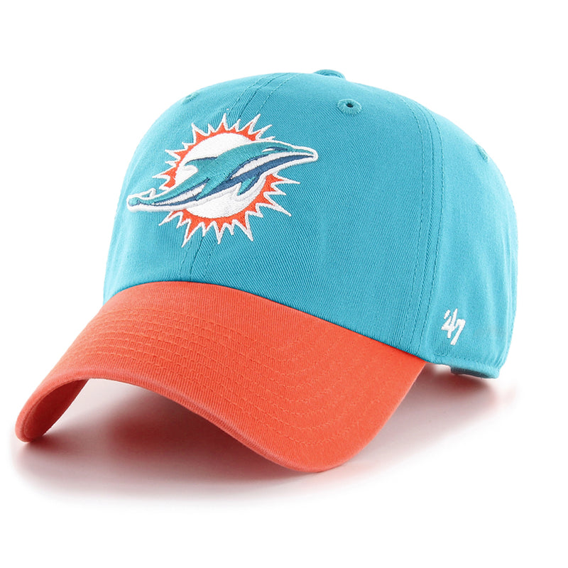 Gorra Miami Dolphins Clean Up Two Tone 47 Brand Neptune