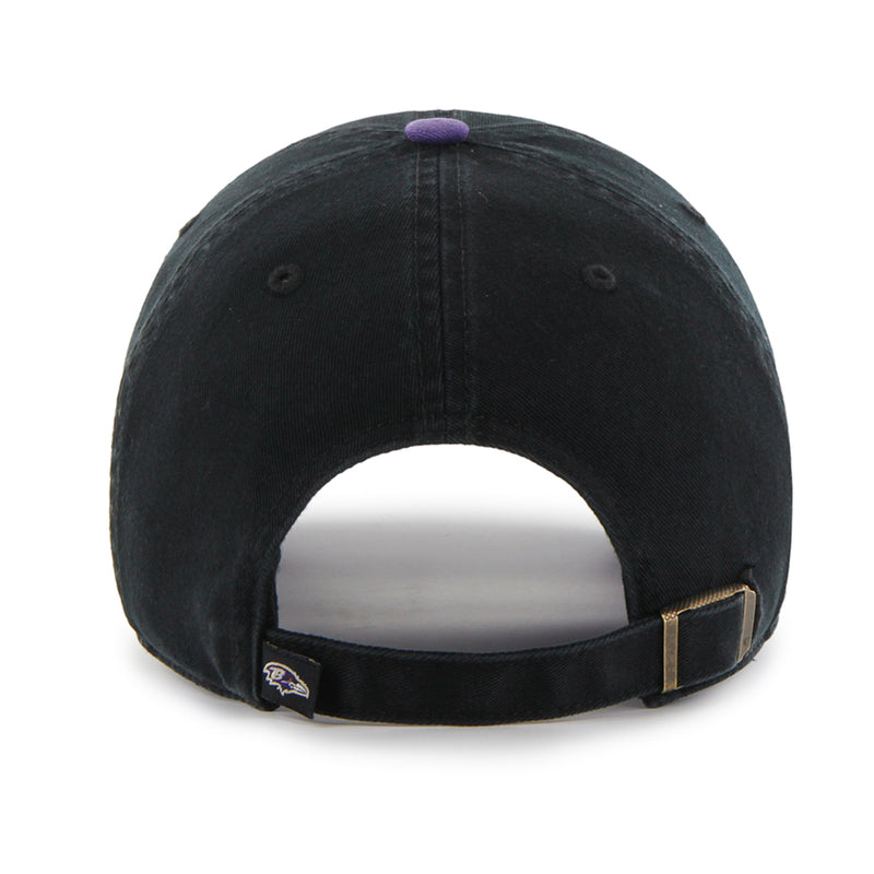 Gorra Baltimore Ravens Clean Up Two Tone 47 Brand Negro
