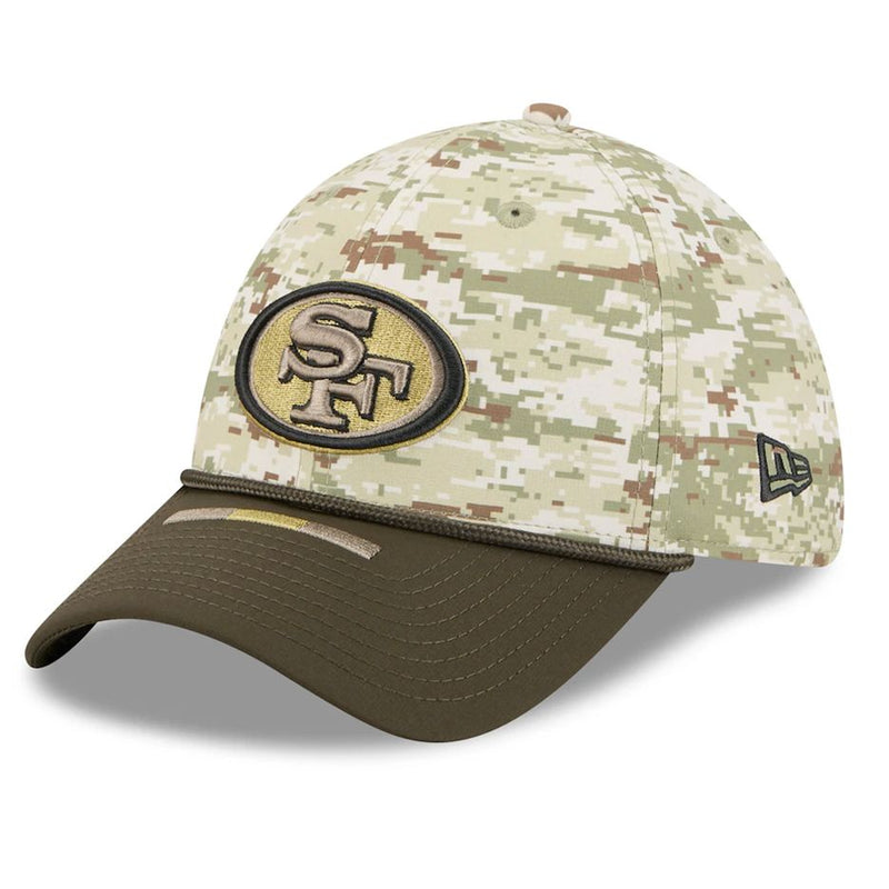 Gorra 39THIRTY San Francisco 49ers Salute to Service 2025 New Era Camuflaje