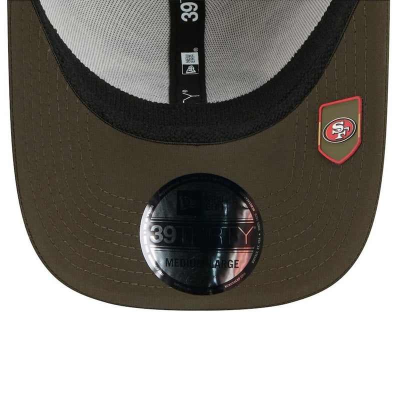 Gorra 39THIRTY San Francisco 49ers Salute to Service 2025 New Era Camuflaje