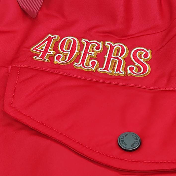 Chamarra San Francisco 49ers Alpha Industries New Era