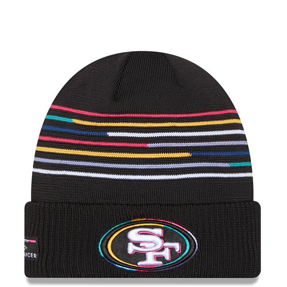 Gorro Beanie San Francisco 49ers Crucial Catch 2025 New Era Negro