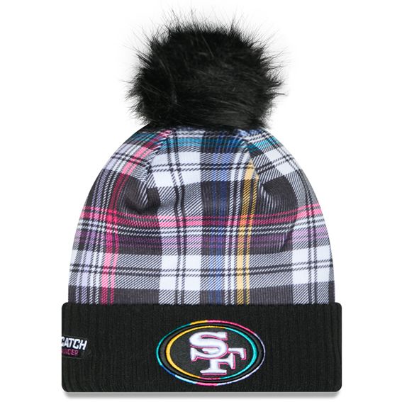Gorro Beanie San Francisco 49ers Crucial Catch 2024 New Era Mujer
