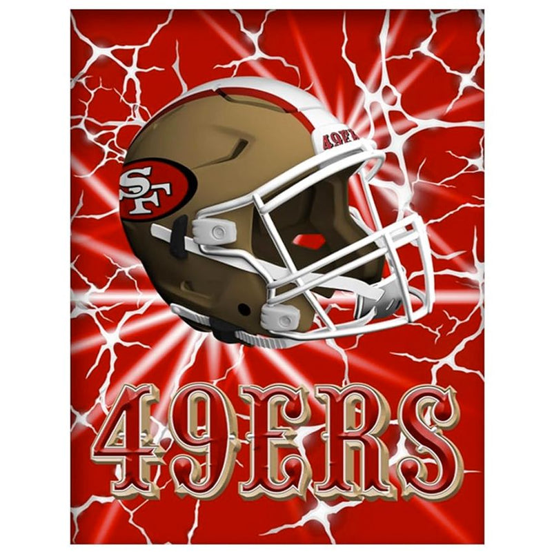 Cuadro Decorativo San Francisco 49ers Poster 3D 12 Sports Culture