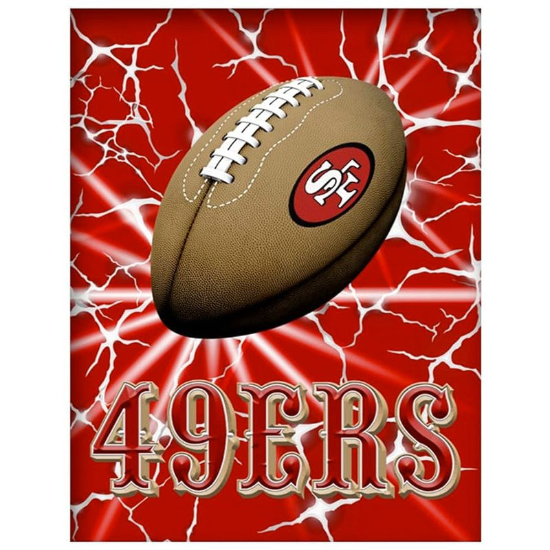 Cuadro Decorativo San Francisco 49ers Poster 3D 12 Sports Culture