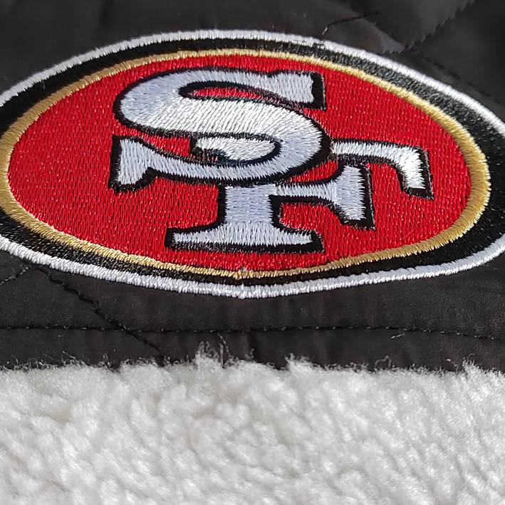 Chamarra San Francisco 49ers Sherpa The Wild Collective Mujer
