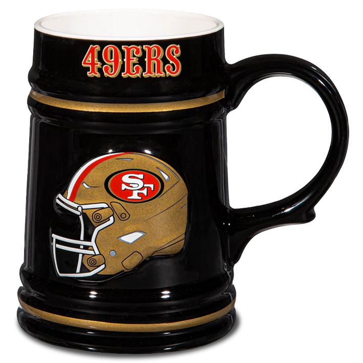 Tarro San Francisco 49ers Stein 24 oz Evergreen Verde