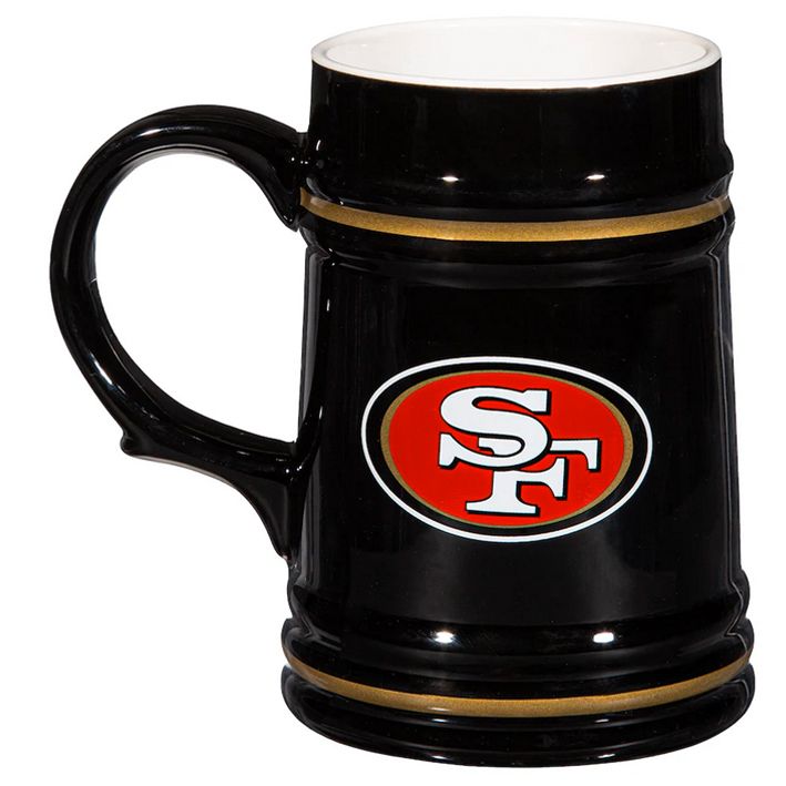 Tarro San Francisco 49ers Stein 24 oz Evergreen Verde