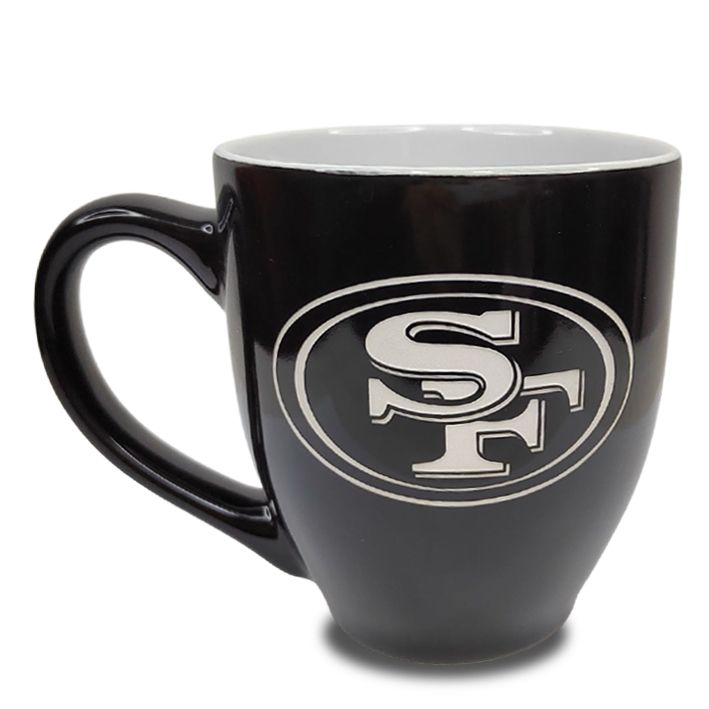 Taza San Francisco 49ers 15 oz Negro