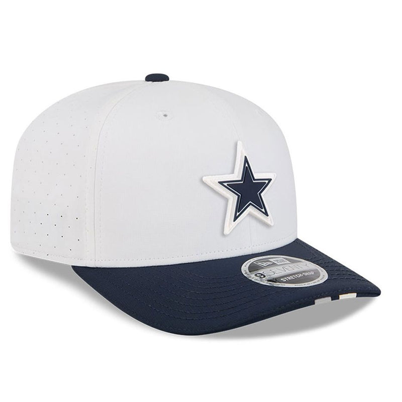 Gorra 9SEVENTY Dallas Cowboys Training 2025 New Era Blanco