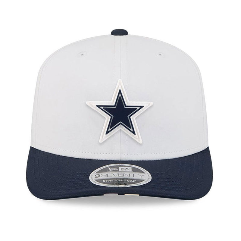 Gorra 9SEVENTY Dallas Cowboys Training 2025 New Era Blanco