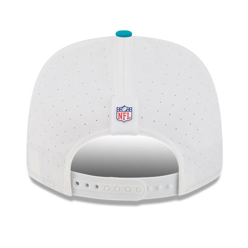 Gorra 9SEVENTY Miami Dolphins Training 2025 New Era Blanco