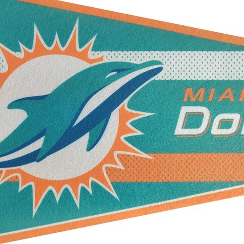 Banderín Miami Dolphins Sencillo WinCraft