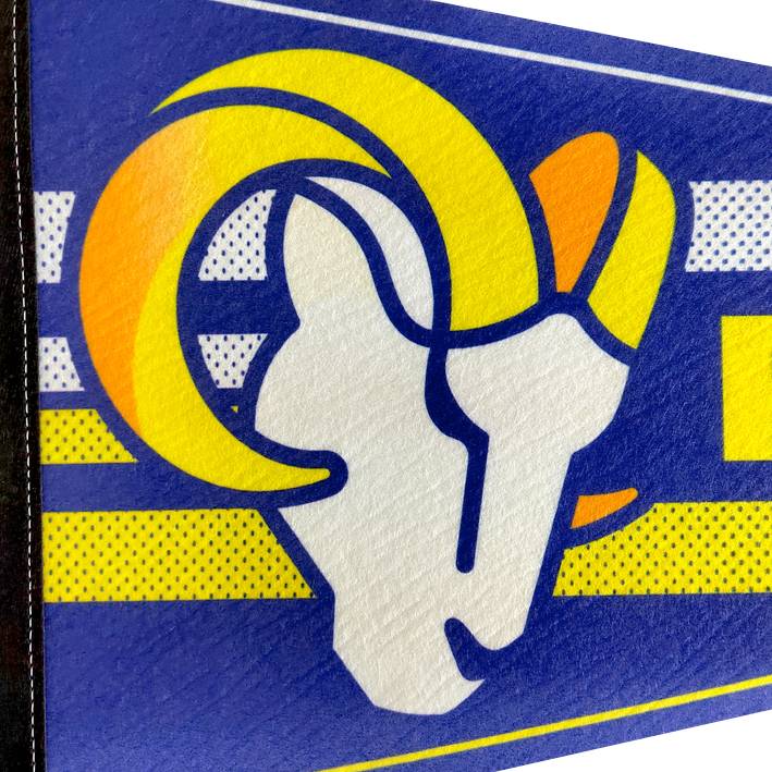 Banderín Los Angeles Rams Sencillo WinCraft