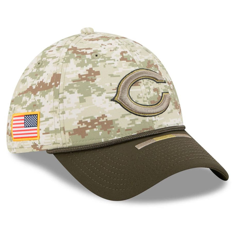 Gorra 39THIRTY Chicago Bears Salute to Service 2025 New Era Camuflaje