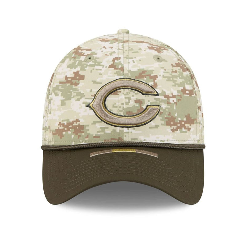 Gorra 39THIRTY Chicago Bears Salute to Service 2025 New Era Camuflaje