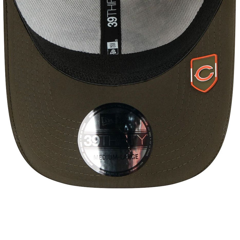 Gorra 39THIRTY Chicago Bears Salute to Service 2025 New Era Camuflaje