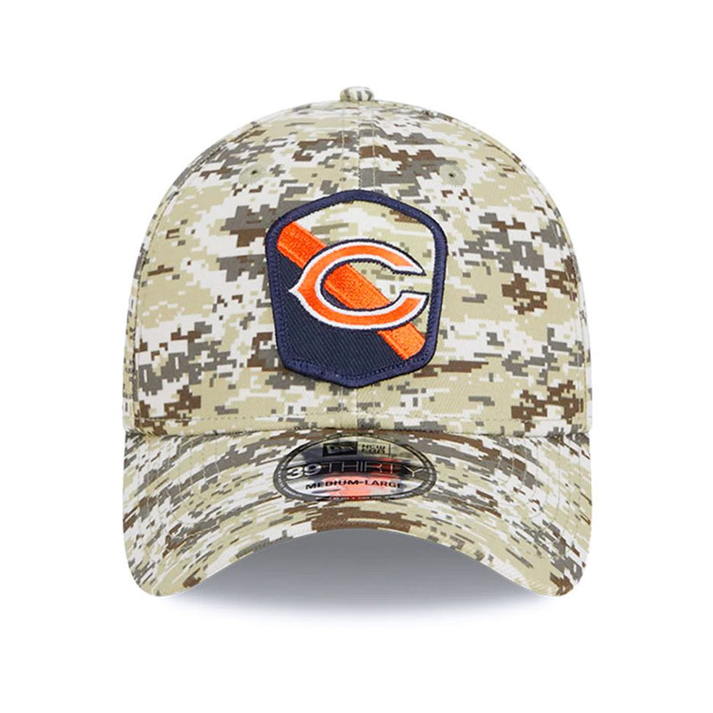 Gorra 39THIRTY Chicago Bears Salute to Service 2023 New Era Camuflaje
