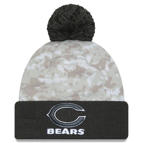 Gorro Beanie Chicago Bears Salute to Service 2024 New Era