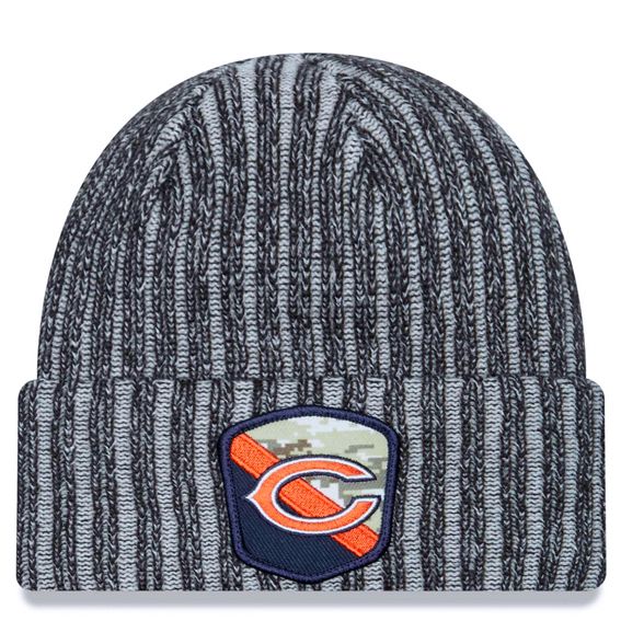 Gorro Beanie Chicago Bears Salute to Service 2023 New Era