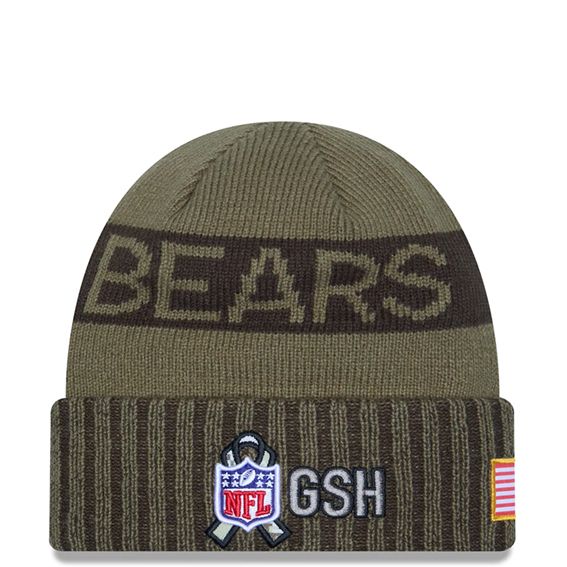 Gorro Beanie Chicago Bears Salute to Service 2025 Dkm New Era