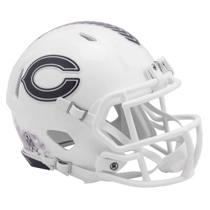 Minicasco Chicago Bears Speed Salute to Service 2024 Riddell