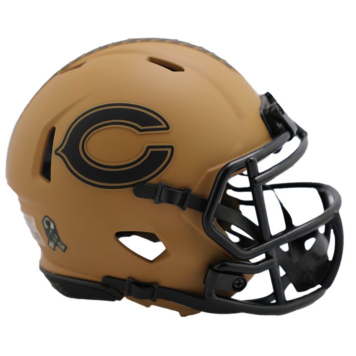 Minicasco Chicago Bears Speed Salute to Service 2023 Riddell