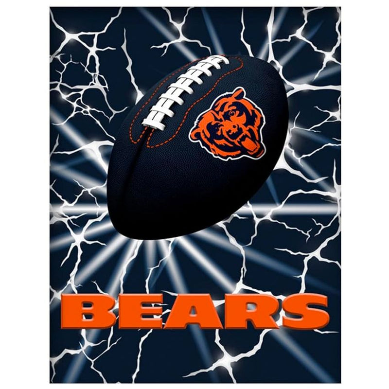 Cuadro Decorativo Chicago Bears Poster 3D 12 Sports Culture