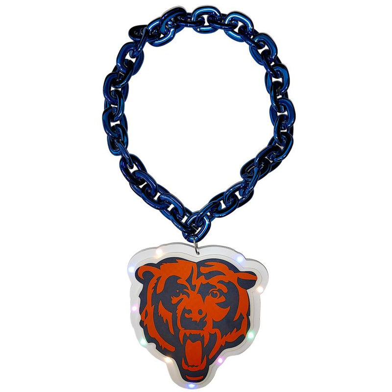 Cadena Chicago Bears Necklace Logo With Chain Light Team Beans, L.L.C