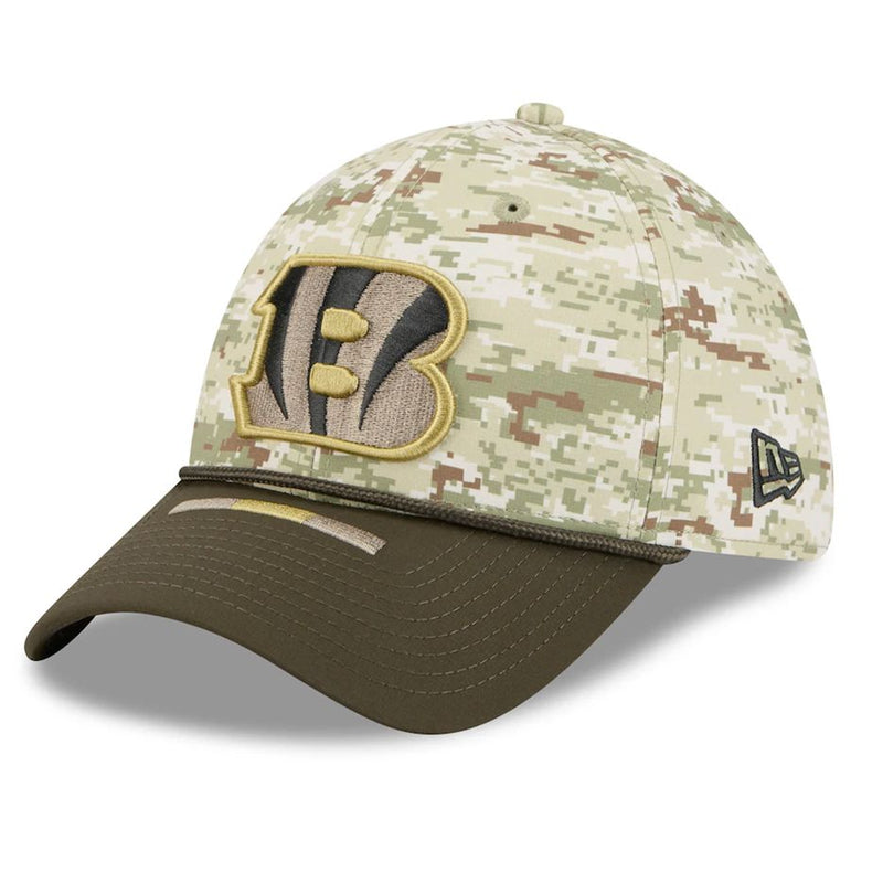 Gorra 39THIRTY Cincinnati Bengals Salute to Service 2025 New Era Camuflaje
