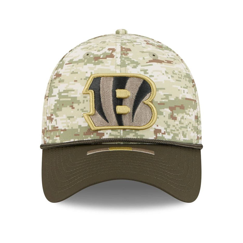Gorra 39THIRTY Cincinnati Bengals Salute to Service 2025 New Era Camuflaje