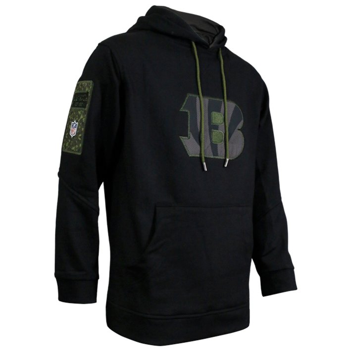 Sudadera Cincinnati Bengals Army Afc Negro