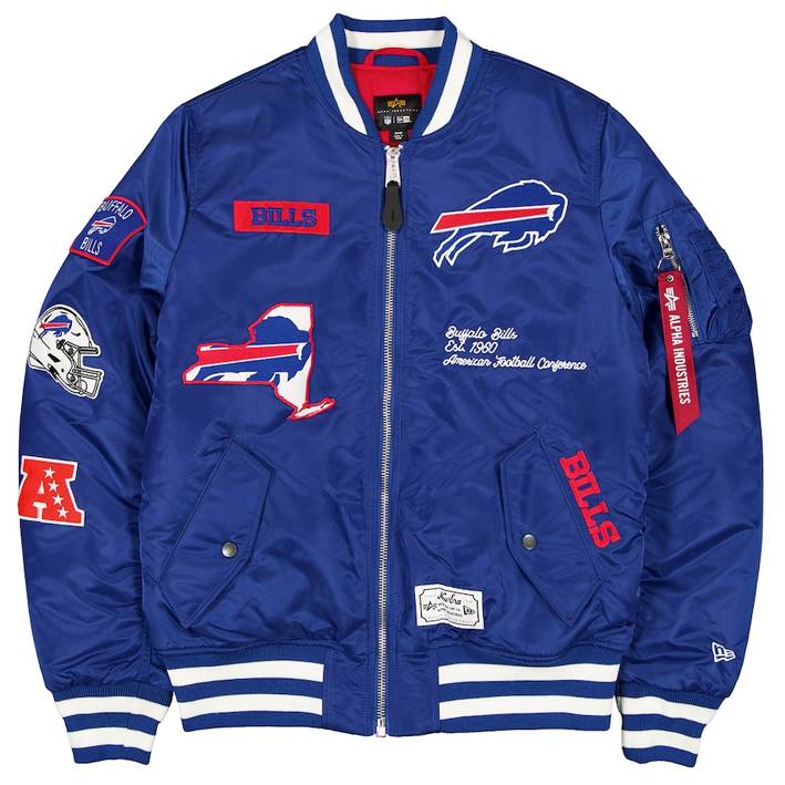 Chamarra Buffalo Bills Alpha Industries New Era