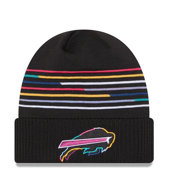 Gorro Beanie Buffalo Bills Crucial Catch 2025 New Era Negro