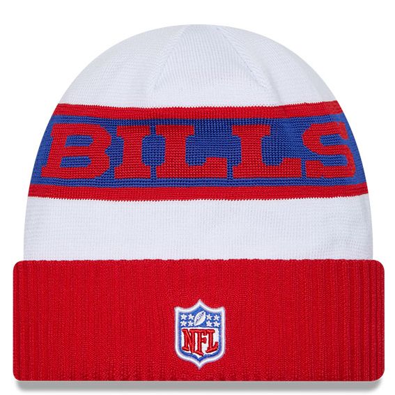 Gorro Beanie Buffalo Bills Sideline 2023 New Era Niño