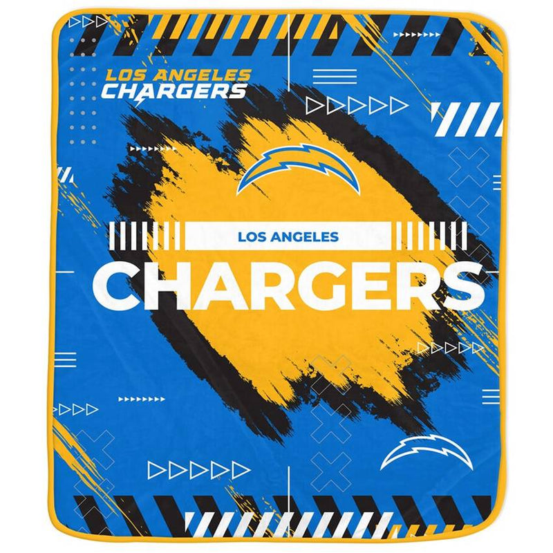 Colcha Los Angeles Chargers Plush Pegasus Sports