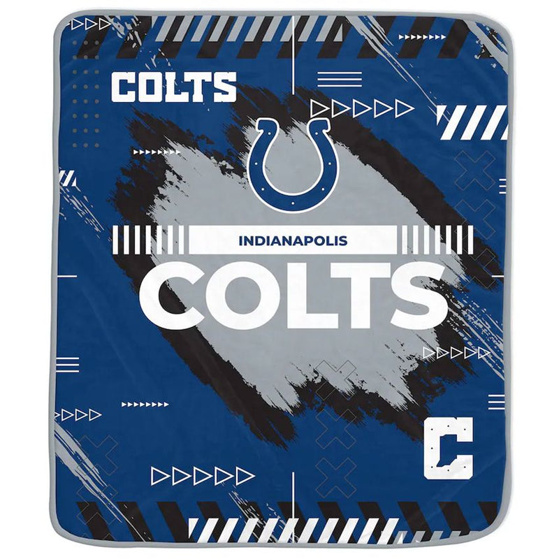 Colcha Indianapolis Colts Plush Pegasus Sports