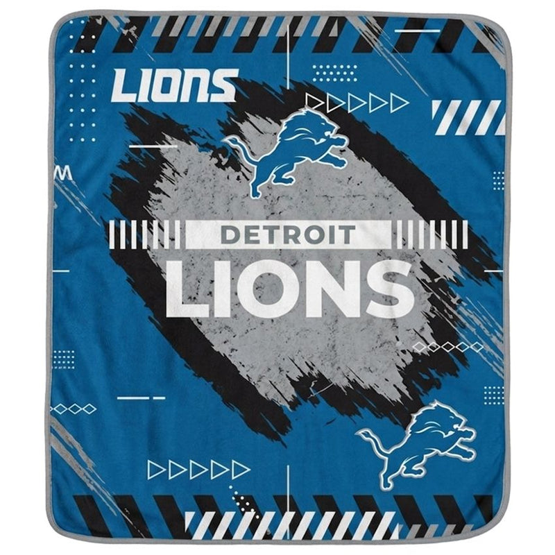 Colcha Detroit Lions Plush Pegasus Sports