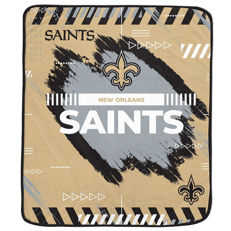 Colcha New Orleans Saints Plush Pegasus Sports