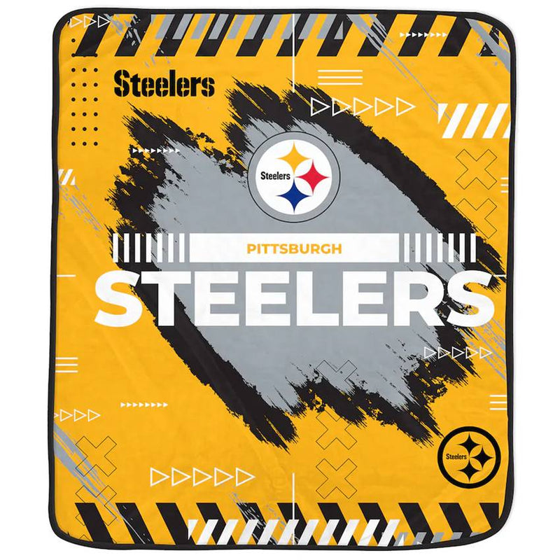 Colcha Pittsburgh Steelers Plush Pegasus Sports