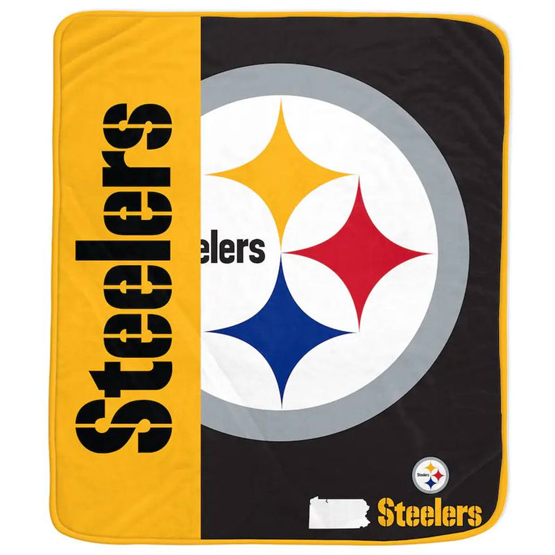 Colcha Pittsburgh Steelers Tailgate Pegasus Sports