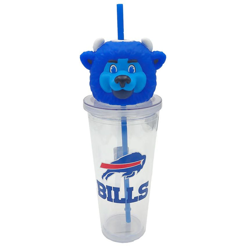 Termo Buffalo Bills Mascot Sipper 24 oz Pegasus Sports