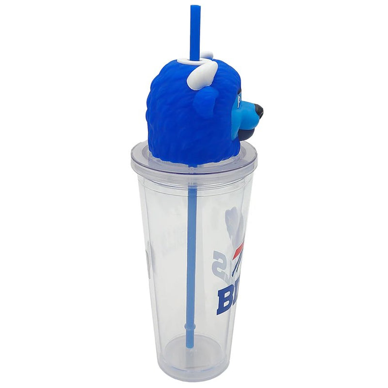 Termo Buffalo Bills Mascot Sipper 24 oz Pegasus Sports